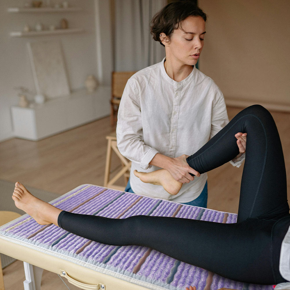 HealthyLine Platinum Mat™ Full Pro PLUS 7428 Firm | Photon Advanced PEMF InfraMat Pro® Far Infrared Heating Mat - Platinum-7428-PhP-adv