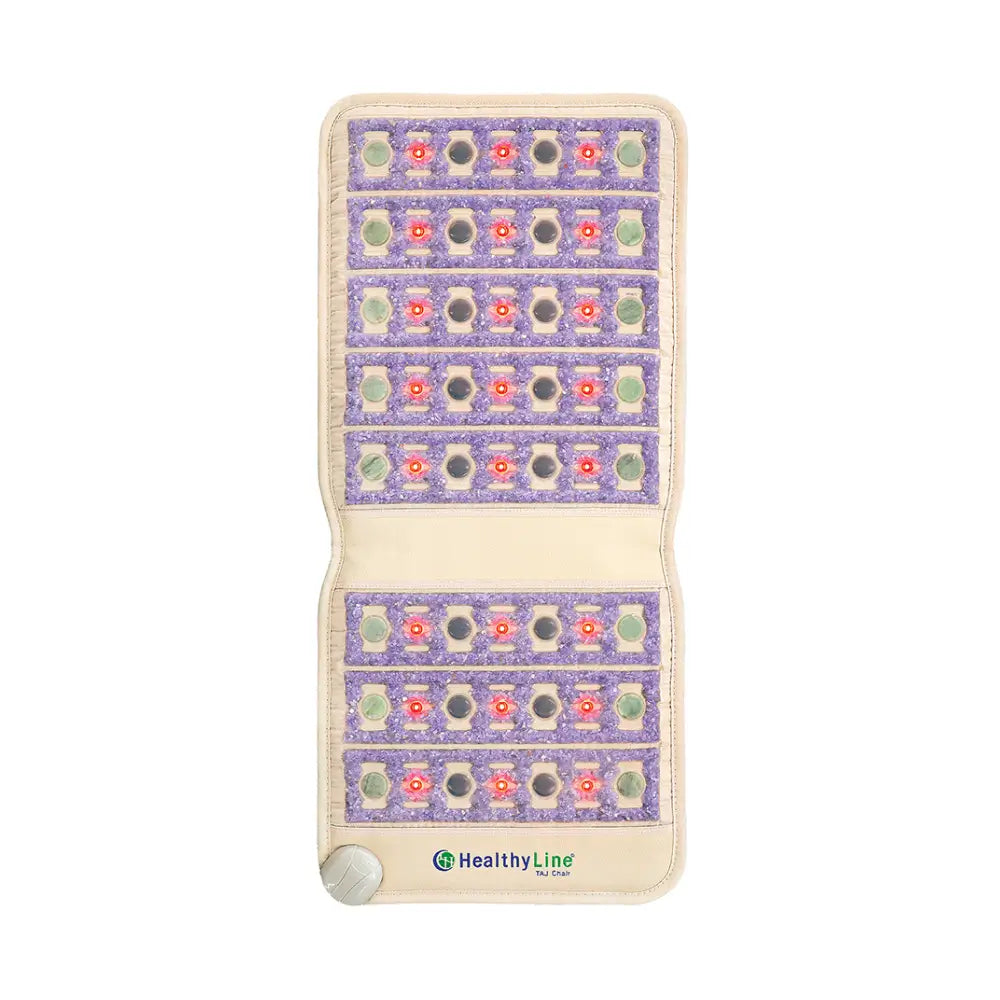 HealthyLine TAJ-Mat™ Chair 4018 Firm | Photon PEMF InfraMat Pro® Far Infrared Heating Mat - TAJ-Chair-4018-PhP