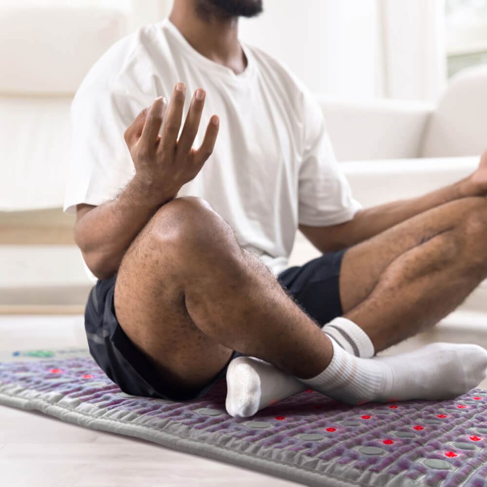 HealthyLine TAJ-Mat™ Full Short 6024 Firm | Photon PEMF InfraMat Pro® Far Infrared Heating Mat - TAJ-6024-PhP