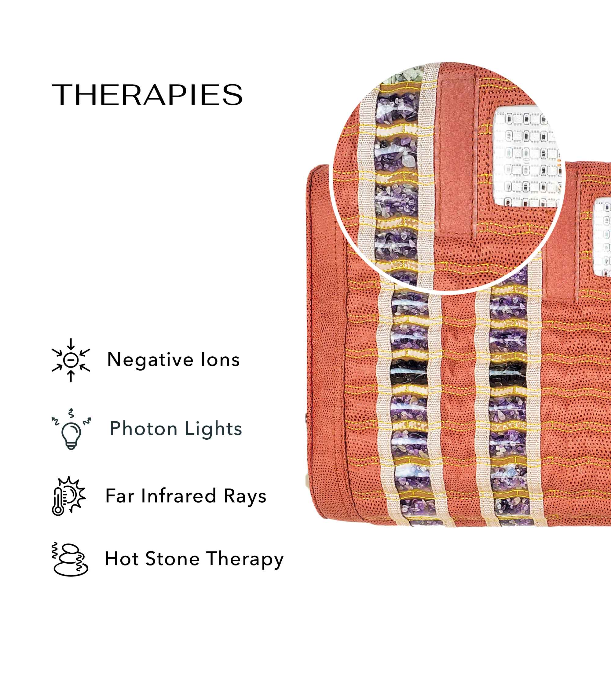 HealthyLine TAO-Mat® Pillow Soft | Photon Matrix PEMF InfraMat Pro® - 02-TAO-Plw-mxPhP-H