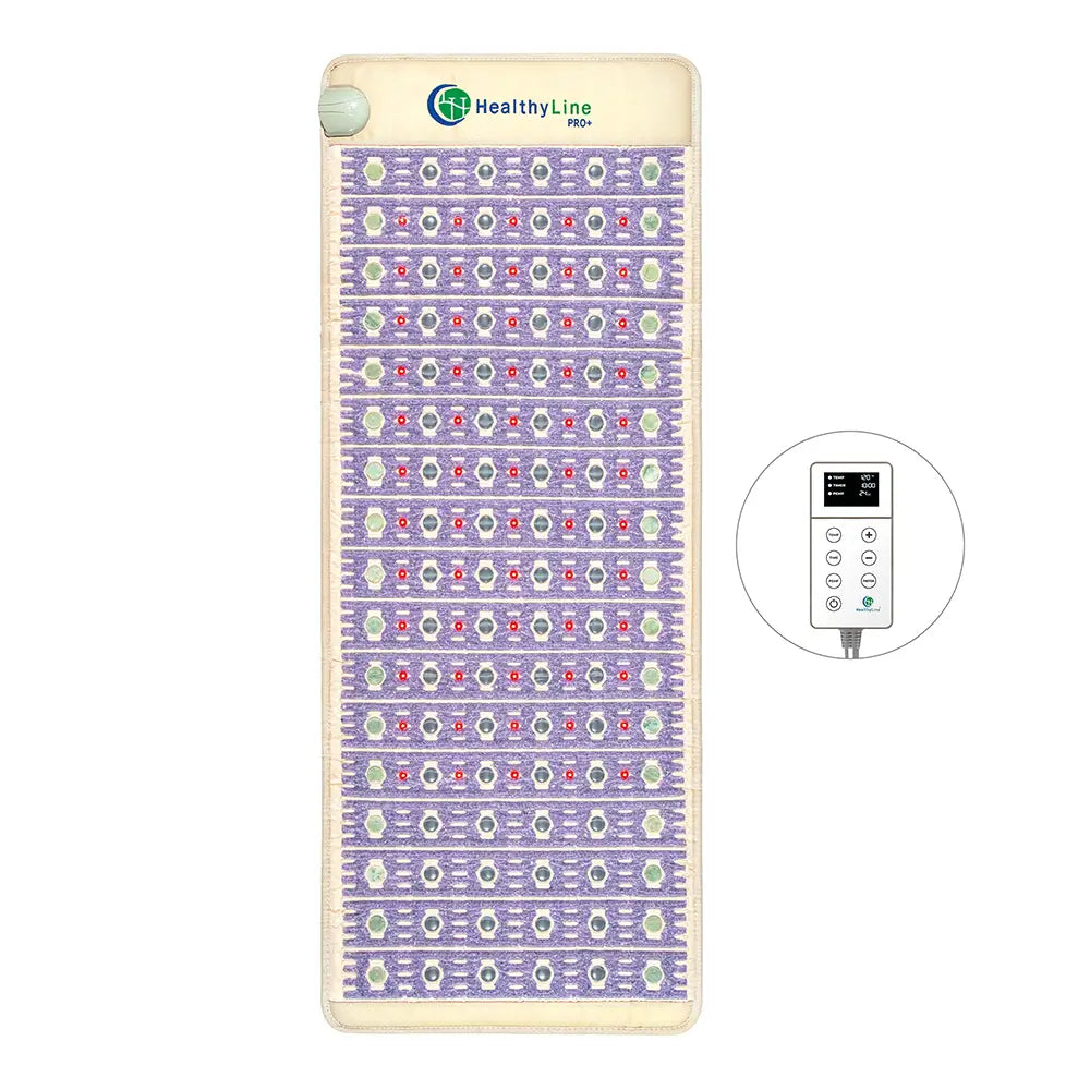 HealthyLine TAJ-Mat™ Full Pro PLUS 7428 Firm | Photon PEMF InfraMat Pro® Far Infrared Heating Mat - TAJ-7428Pro-PhP