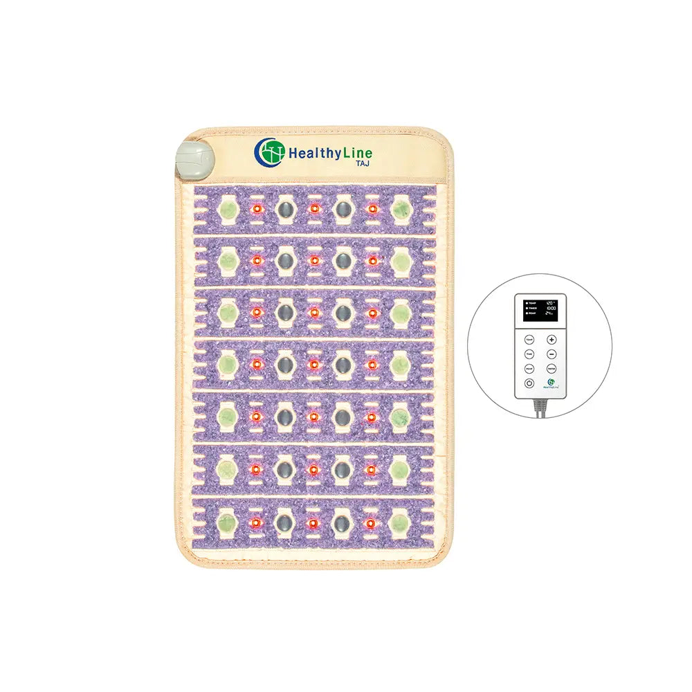 HealthyLine TAJ-Mat™ Medium 3220 Firm | New Edition | Photon PEMF InfraMat Pro® Far Infrared Heating Mat - TAJ-3220-PhP