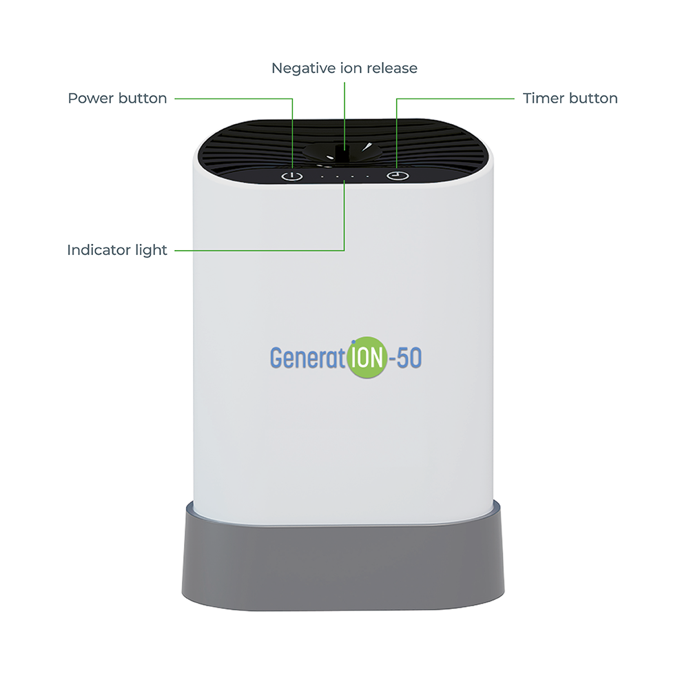 HealthyLine Generator 50 Portable Negative Ion - Generator-50
