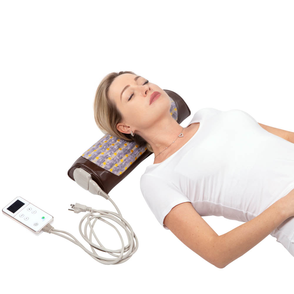 HealthyLine Amethyst Bolster Firm | Heated InfraMat Pro® - 02-A-Blst-H