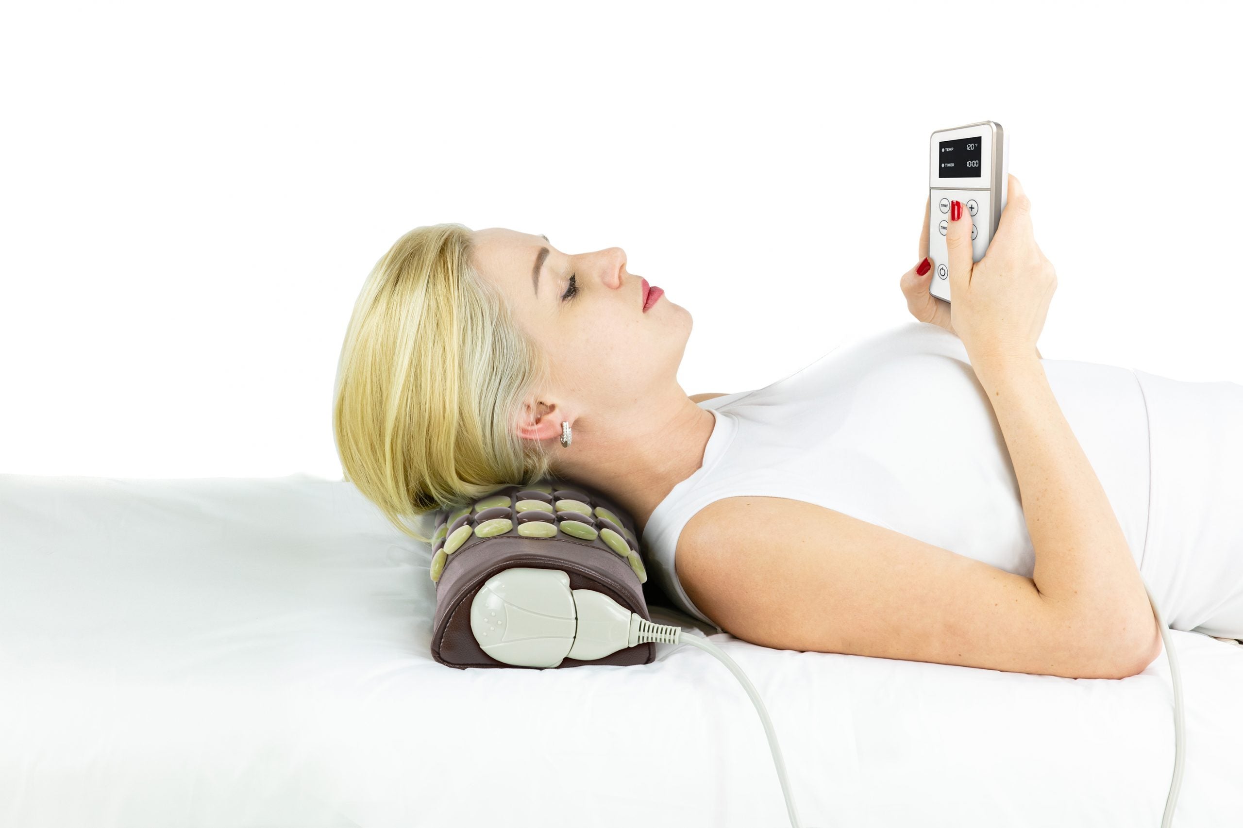 HealthyLine Pebble JT Bolster Firm | Heated InfraMat Pro® - 02-pJT-Blst-H