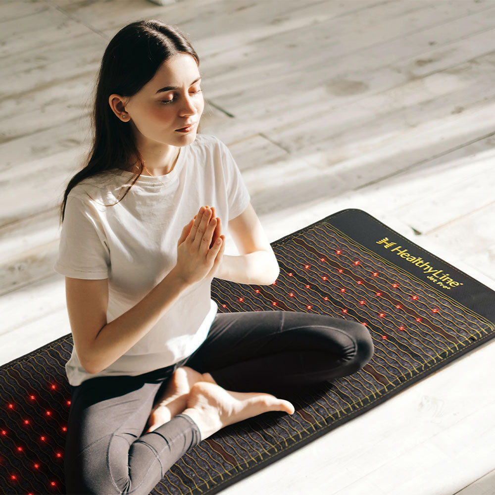 HealthyLine Jet Mat Full Pro PLUS 7428 Firm | Photon PEMF InfraMat Pro® Far Infrared Heating Mat - Jet-7428Pro-PhP