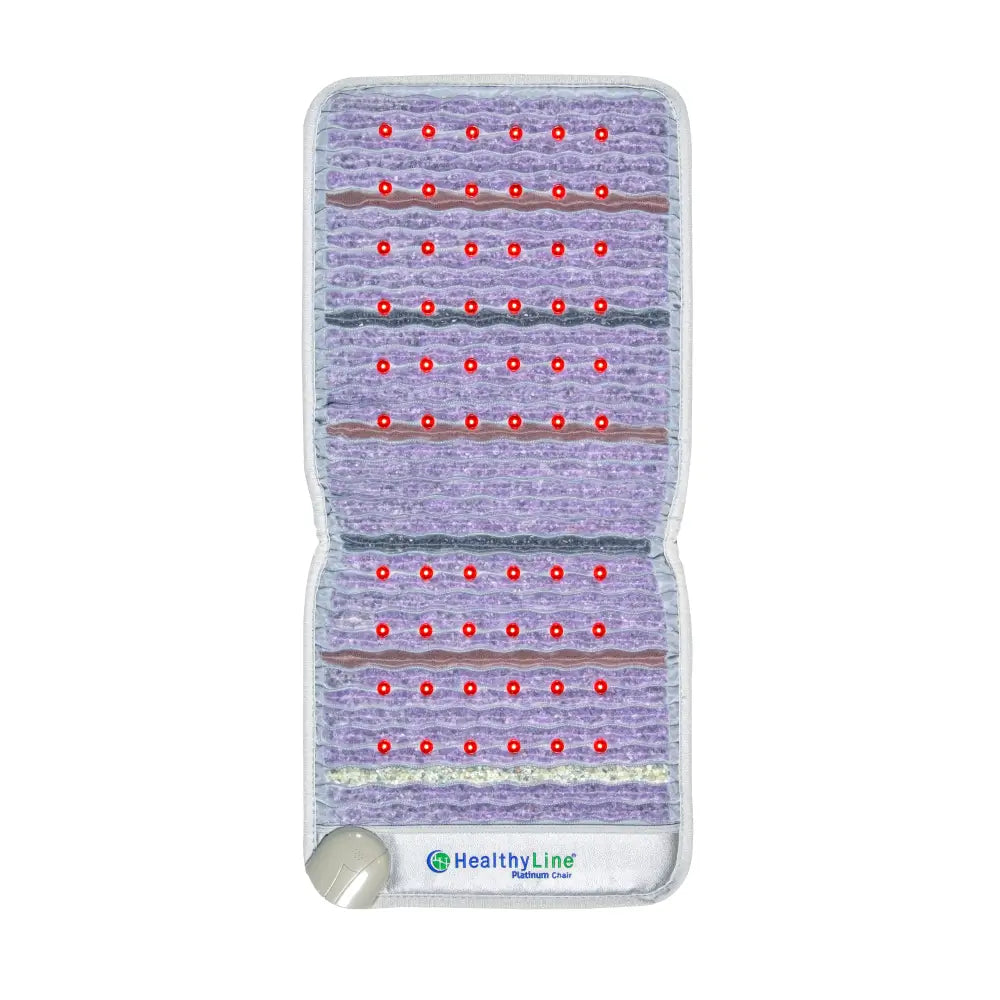 HealthyLine Platinum Mat™ Chair 4018 Firm | Photon Advanced PEMF InfraMat Pro® Far Infrared Heating Mat - Platinum-Chair-4018-PhP-adv