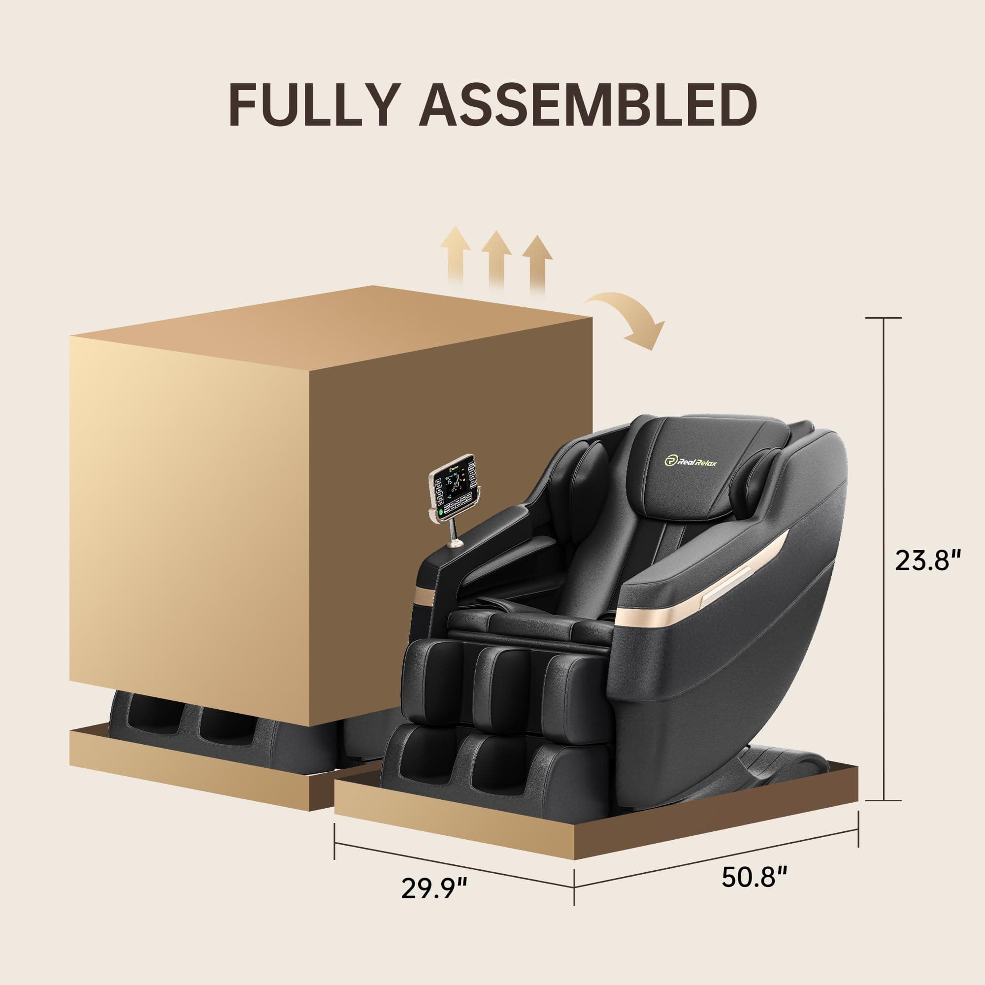 BS-02 Massage Chair Black