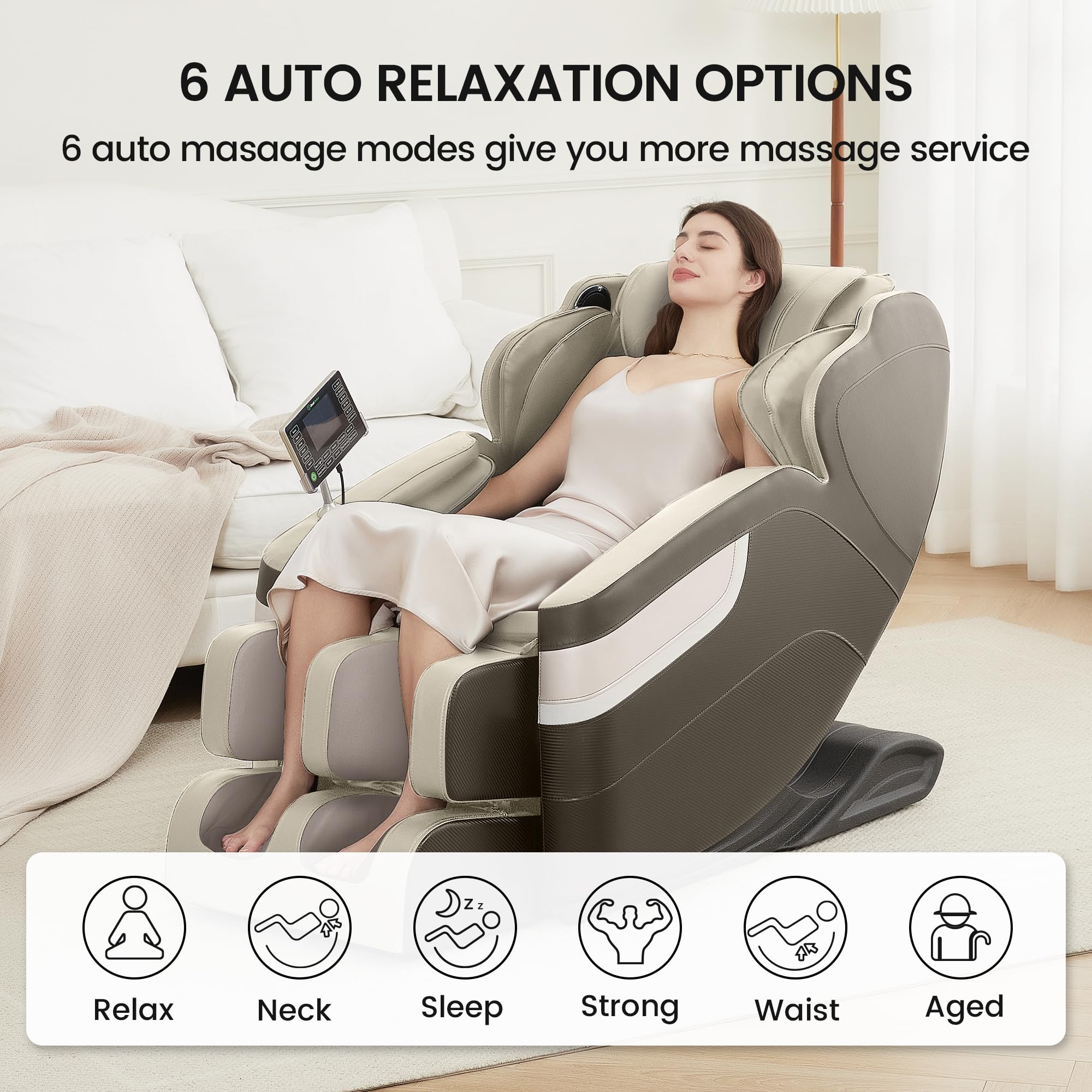 BS-04 Massage Chair Brown