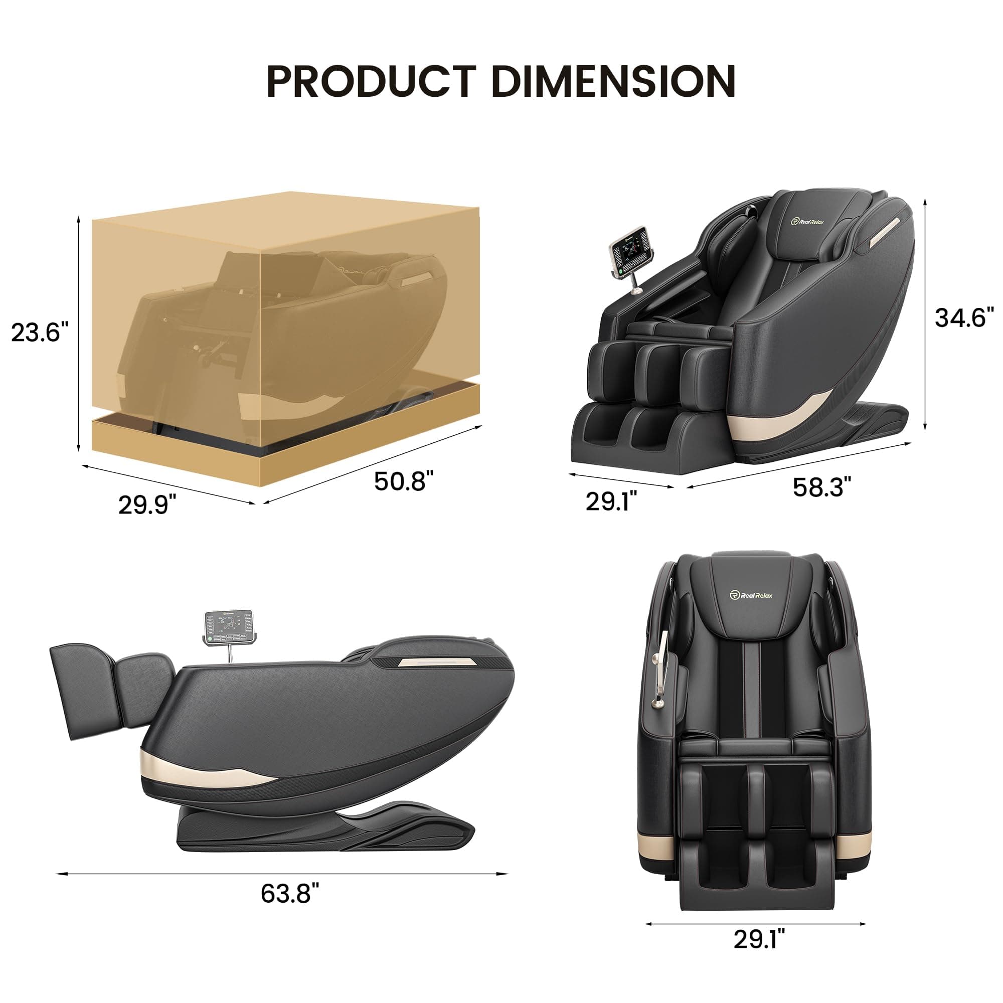 BS-05 Massage Chair Black