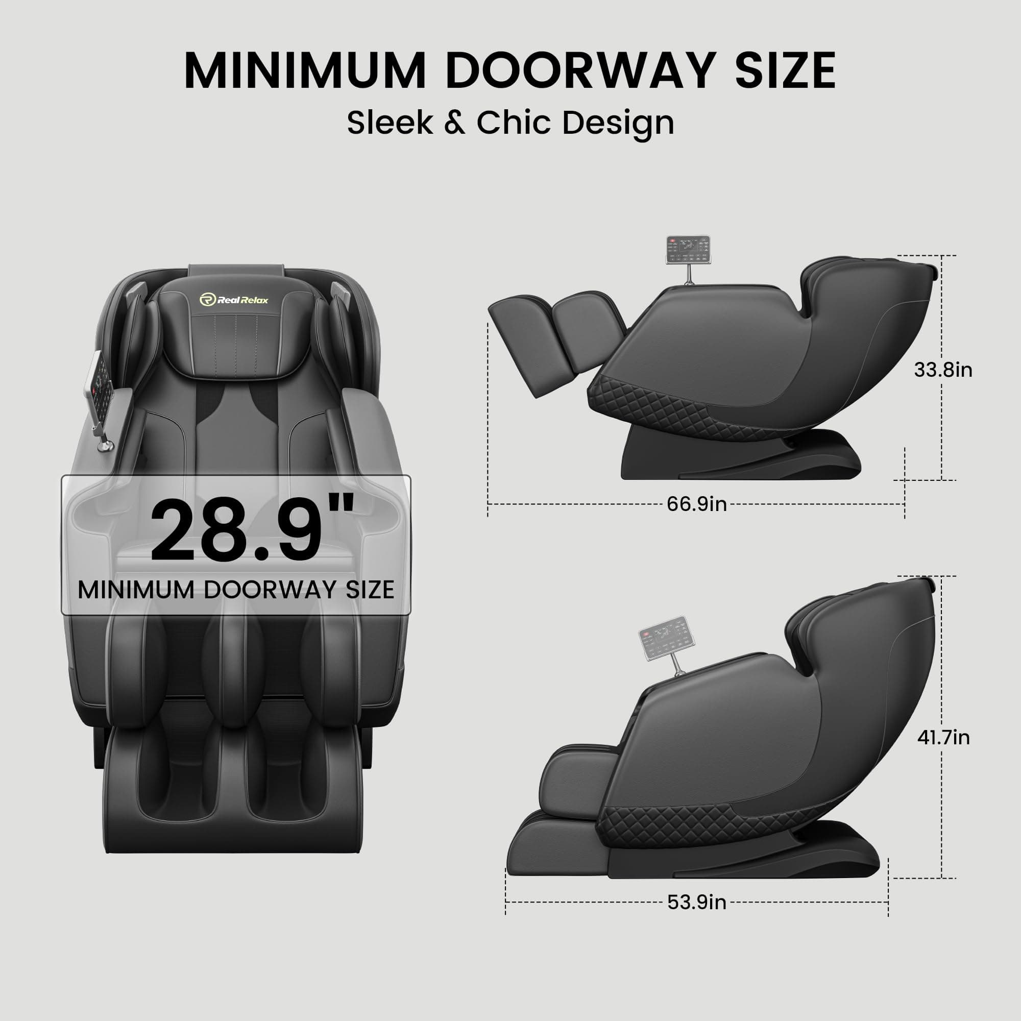 Favor-11 3D Massage Chair Black