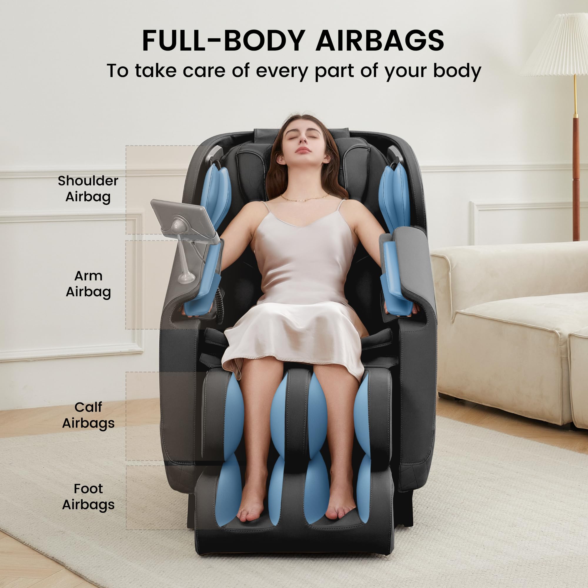 Favor-11 3D Massage Chair Black