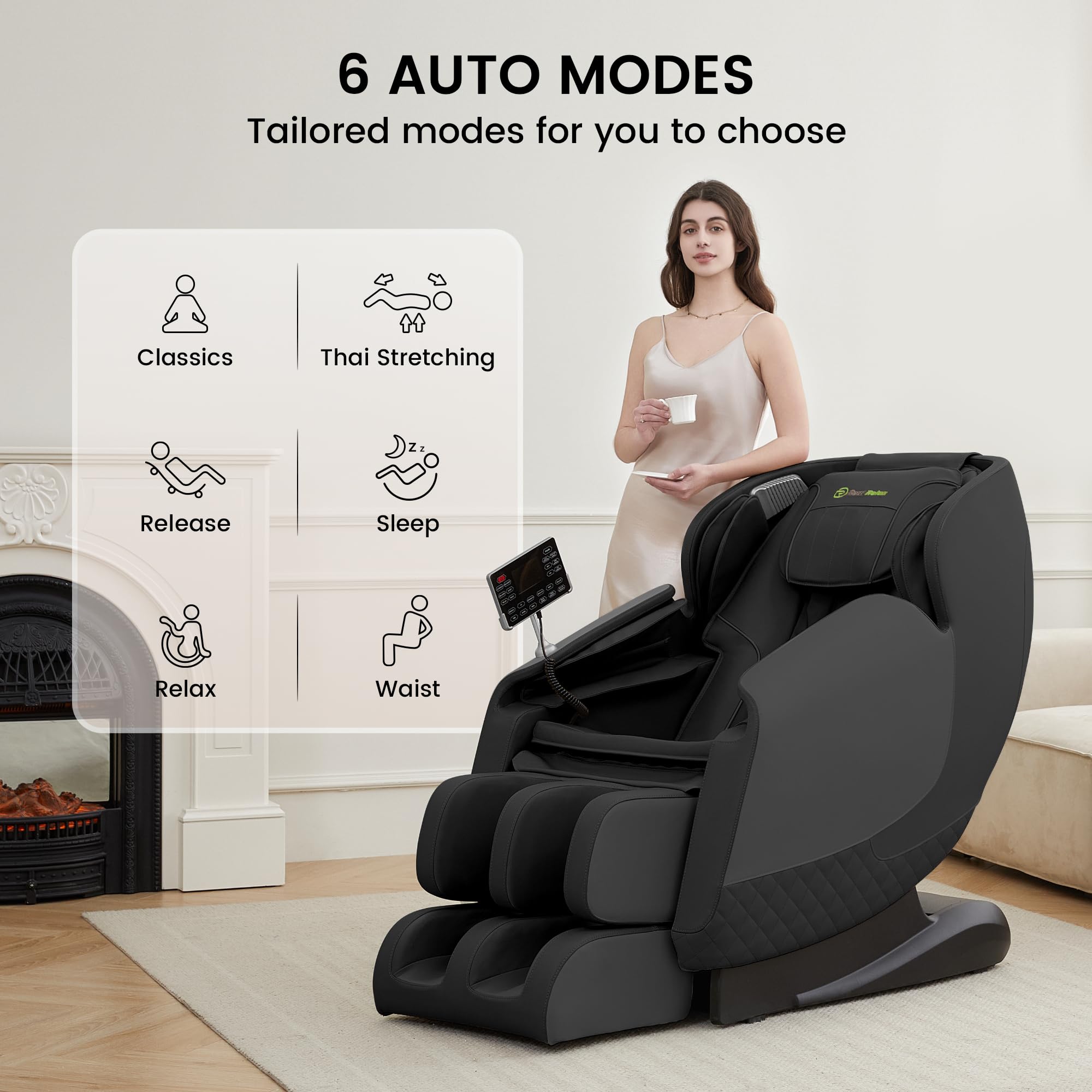 Favor-11 3D Massage Chair Black