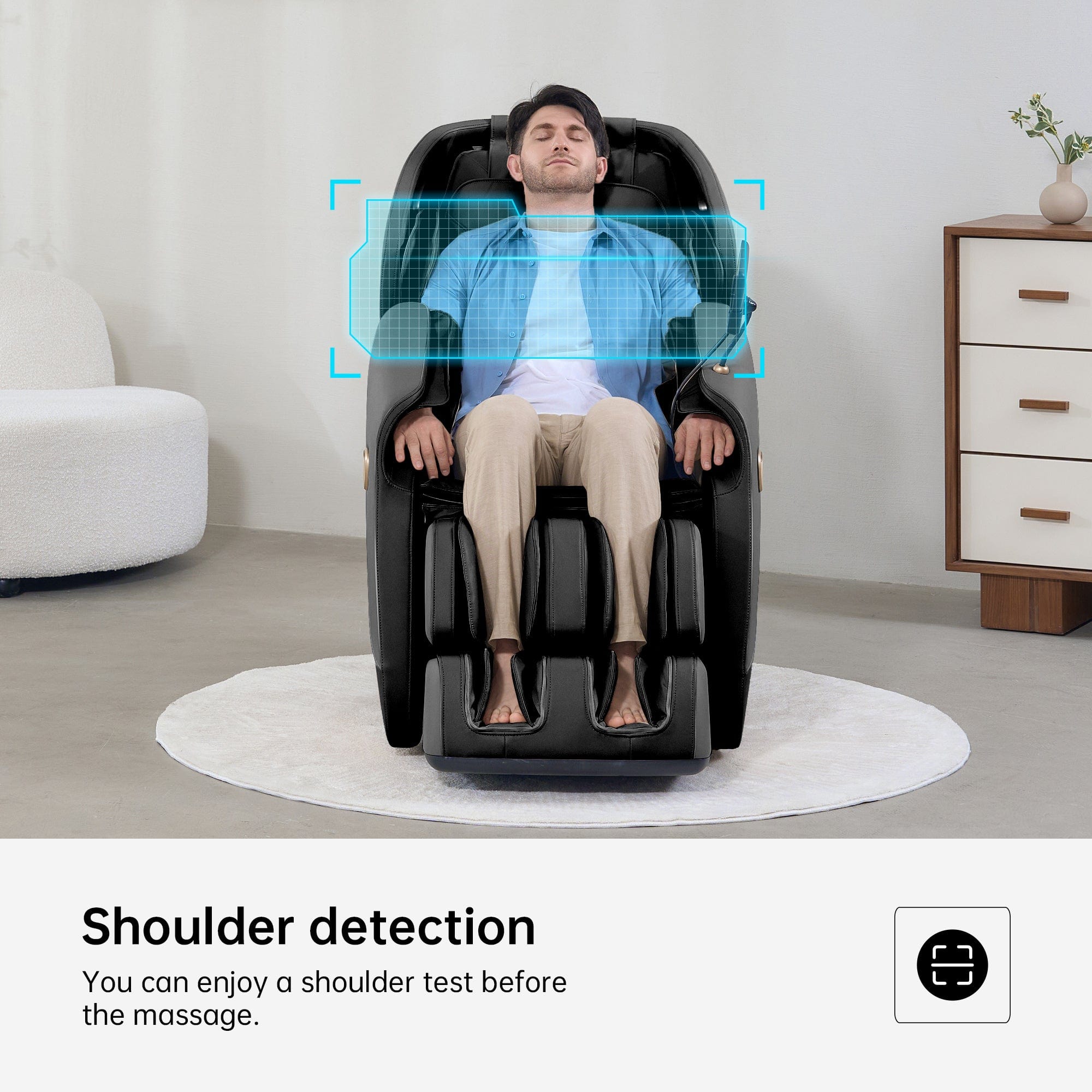 Favor-21 3D Massage Chair Black