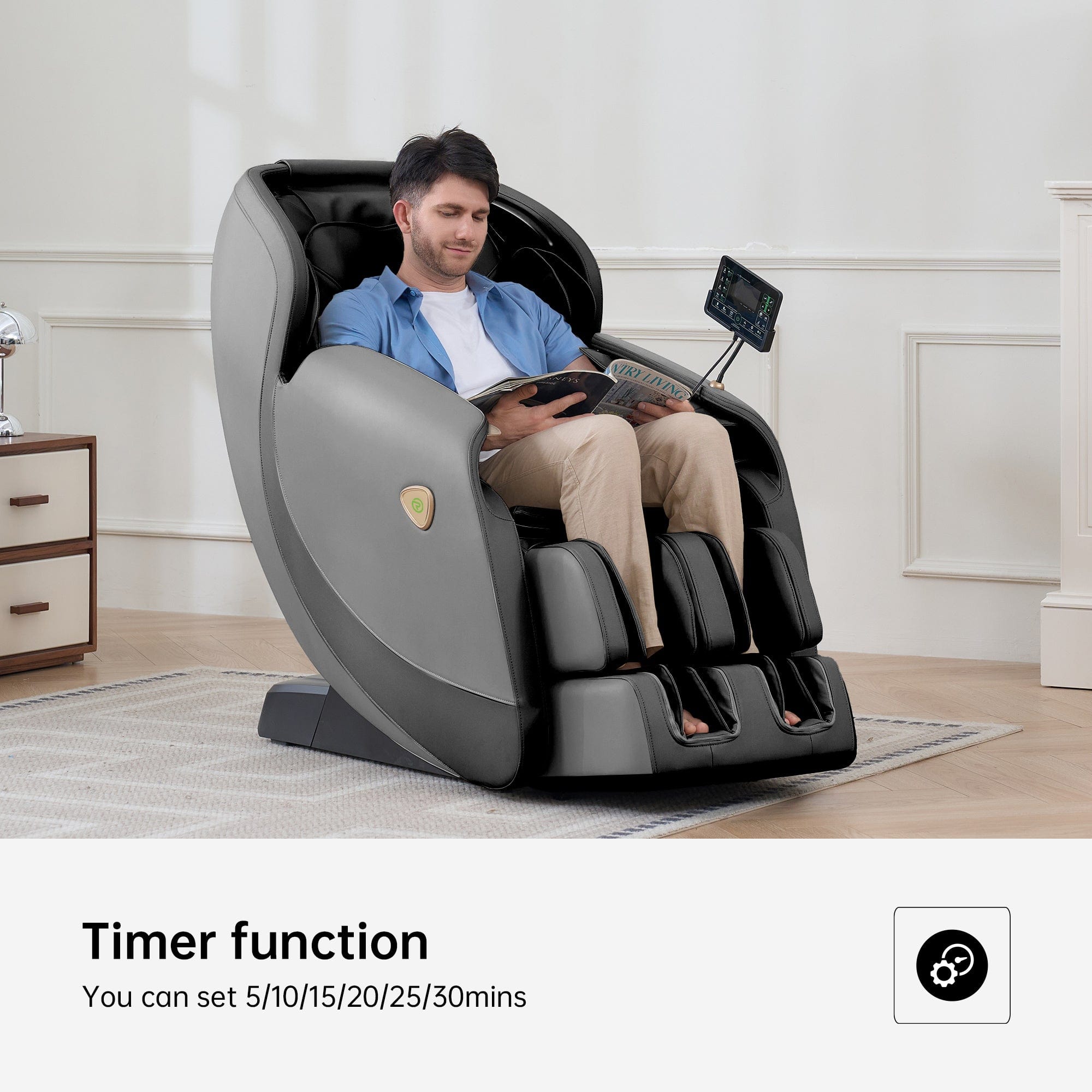 Favor-21 3D Massage Chair Black