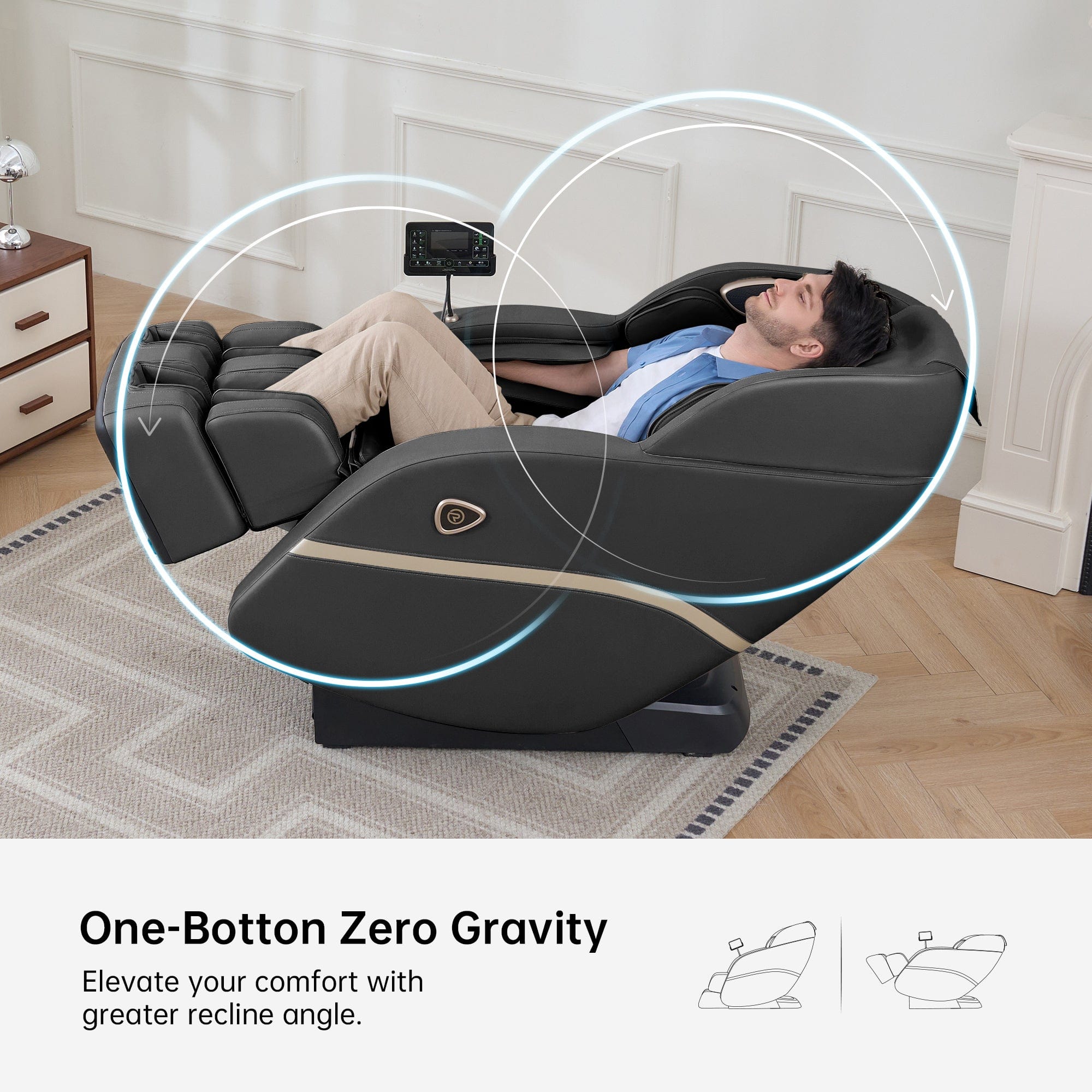 Favor-22 3D Massage Chair White