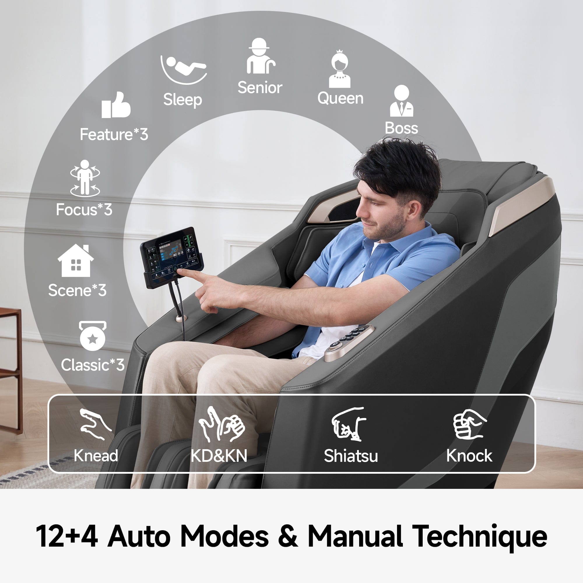 Favor-23 Massage Chair Brown