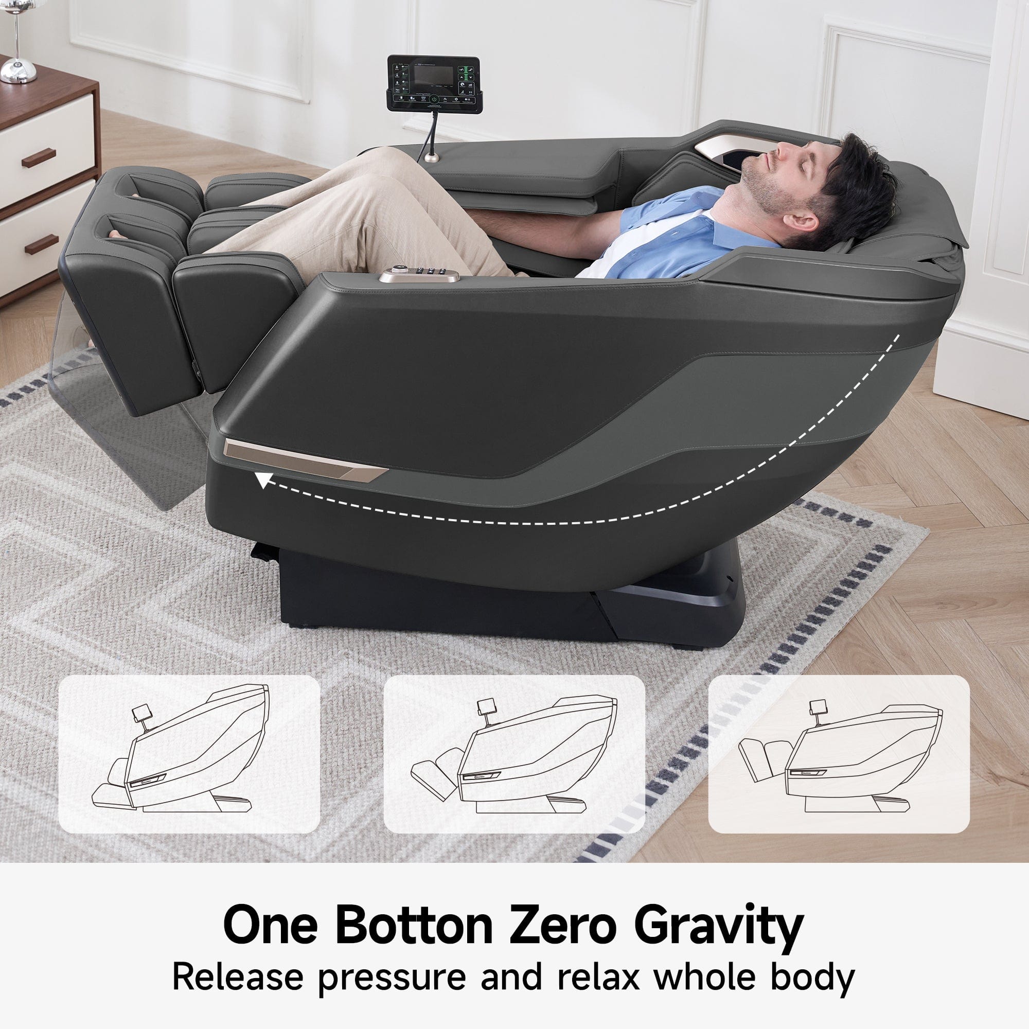 Favor-23 Massage Chair Black