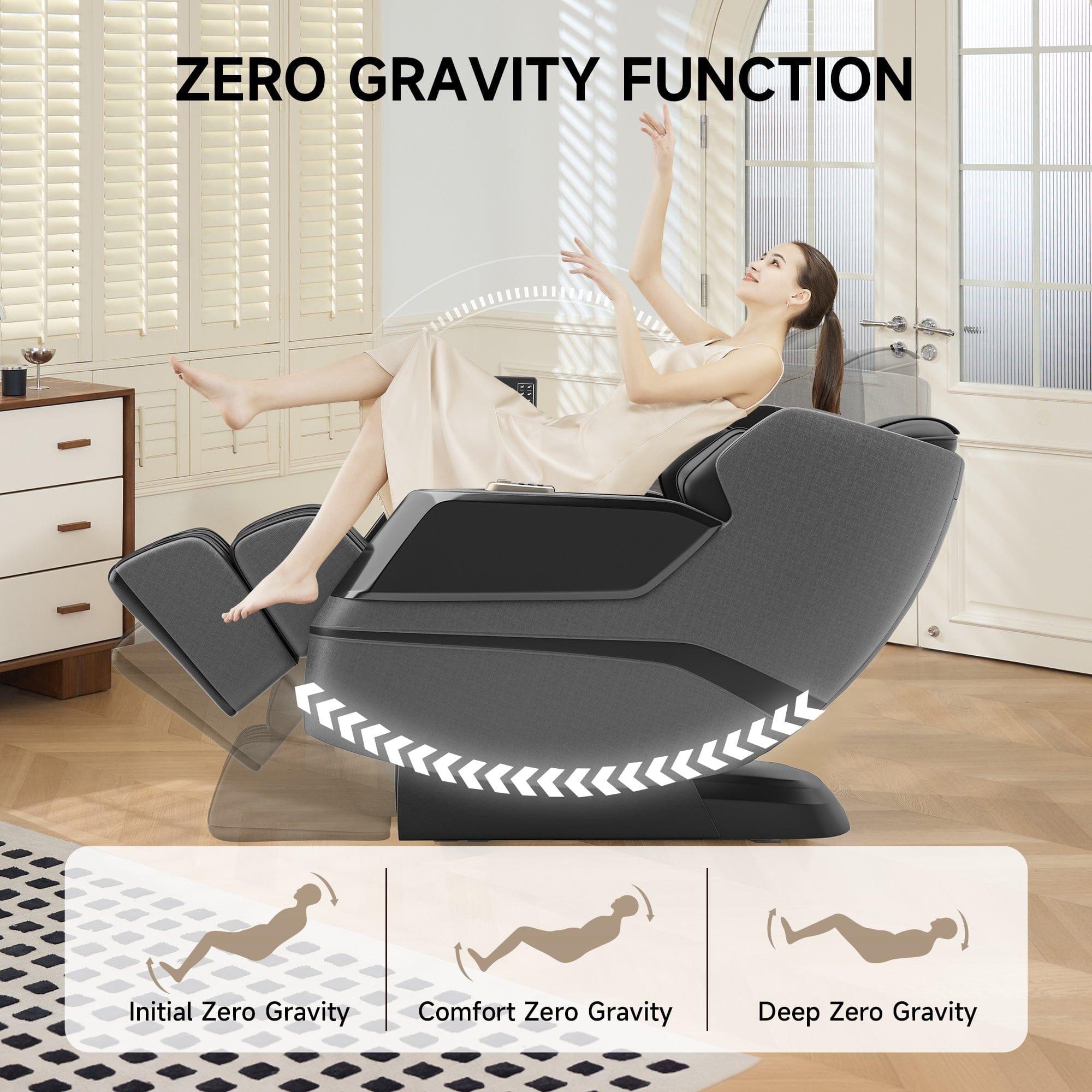 Favor-27 3D Massage Chair Black