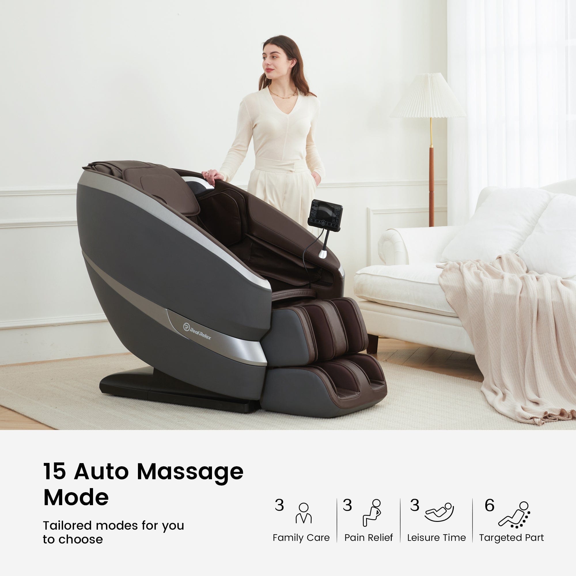 FS-01 Massage Chair Brown