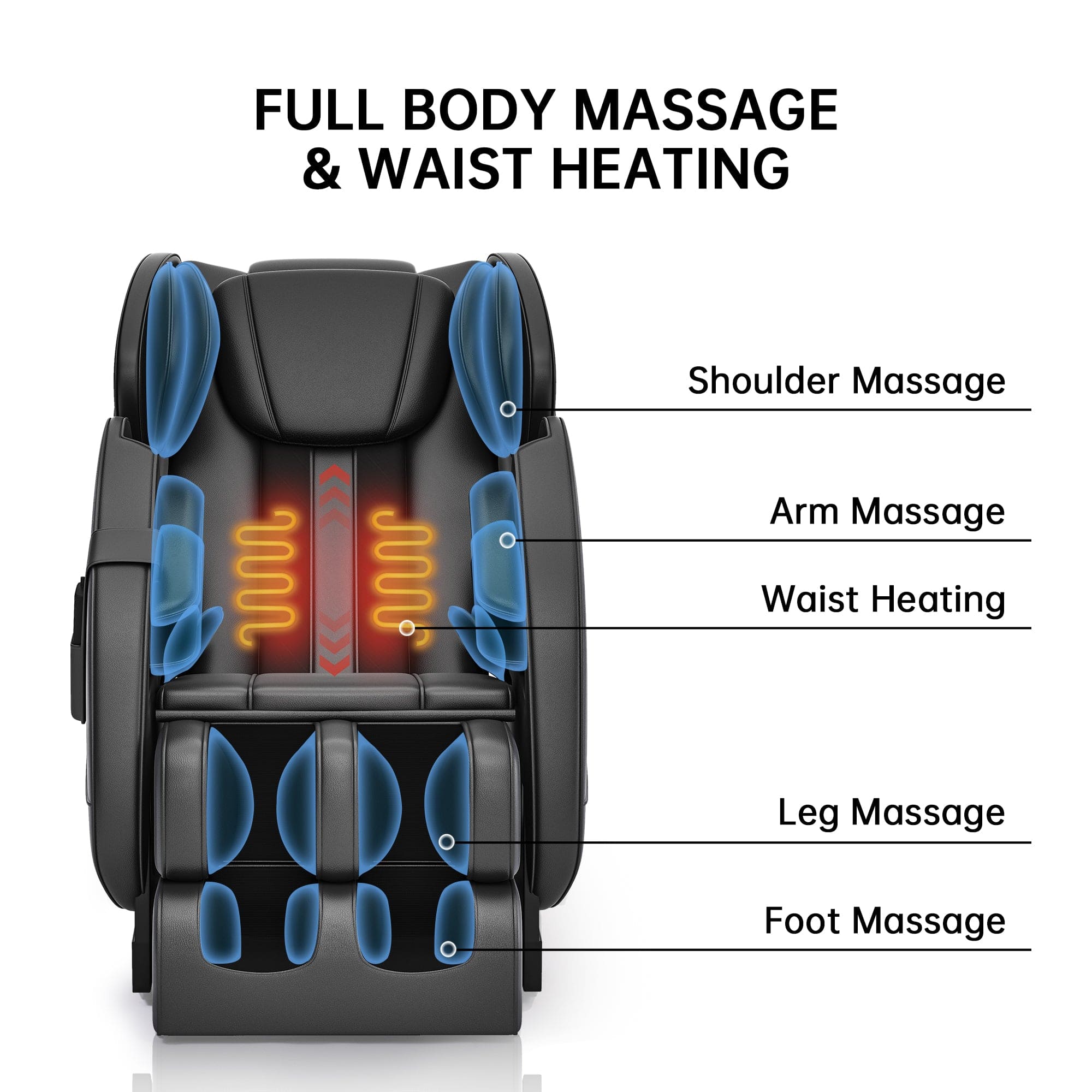 MM450 Massage Chair Black