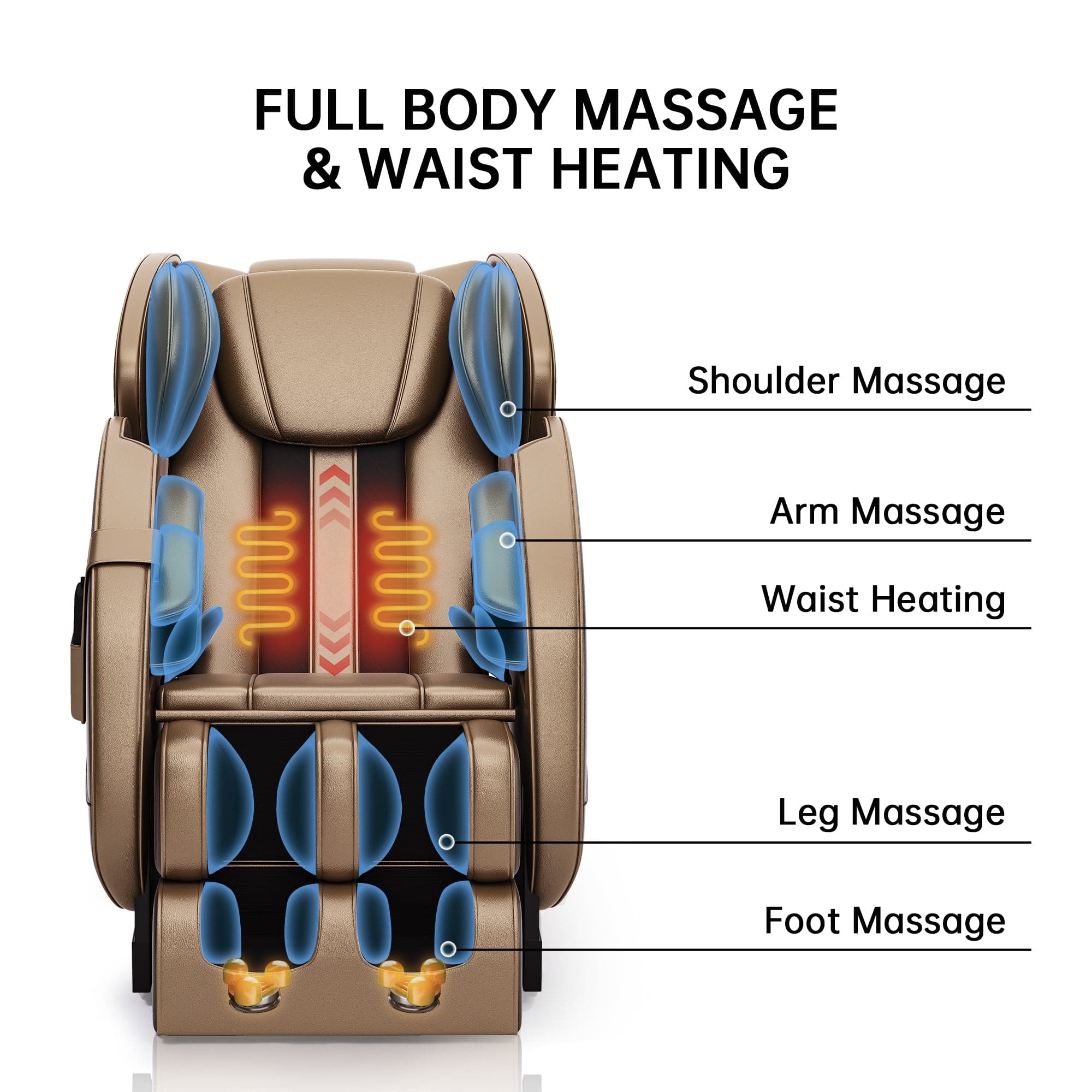 MM450 Massage Chair Brown