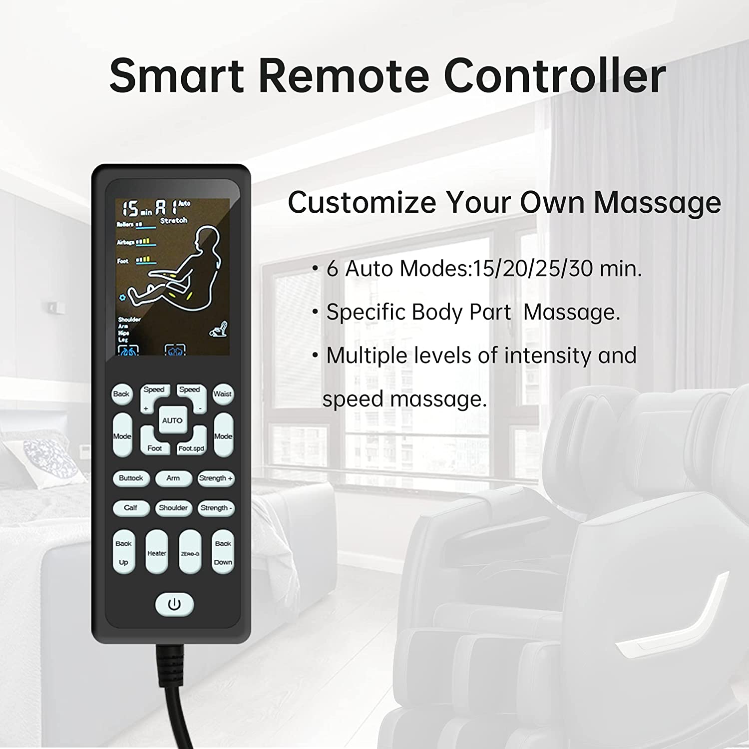 SS01 Massage Chair Black