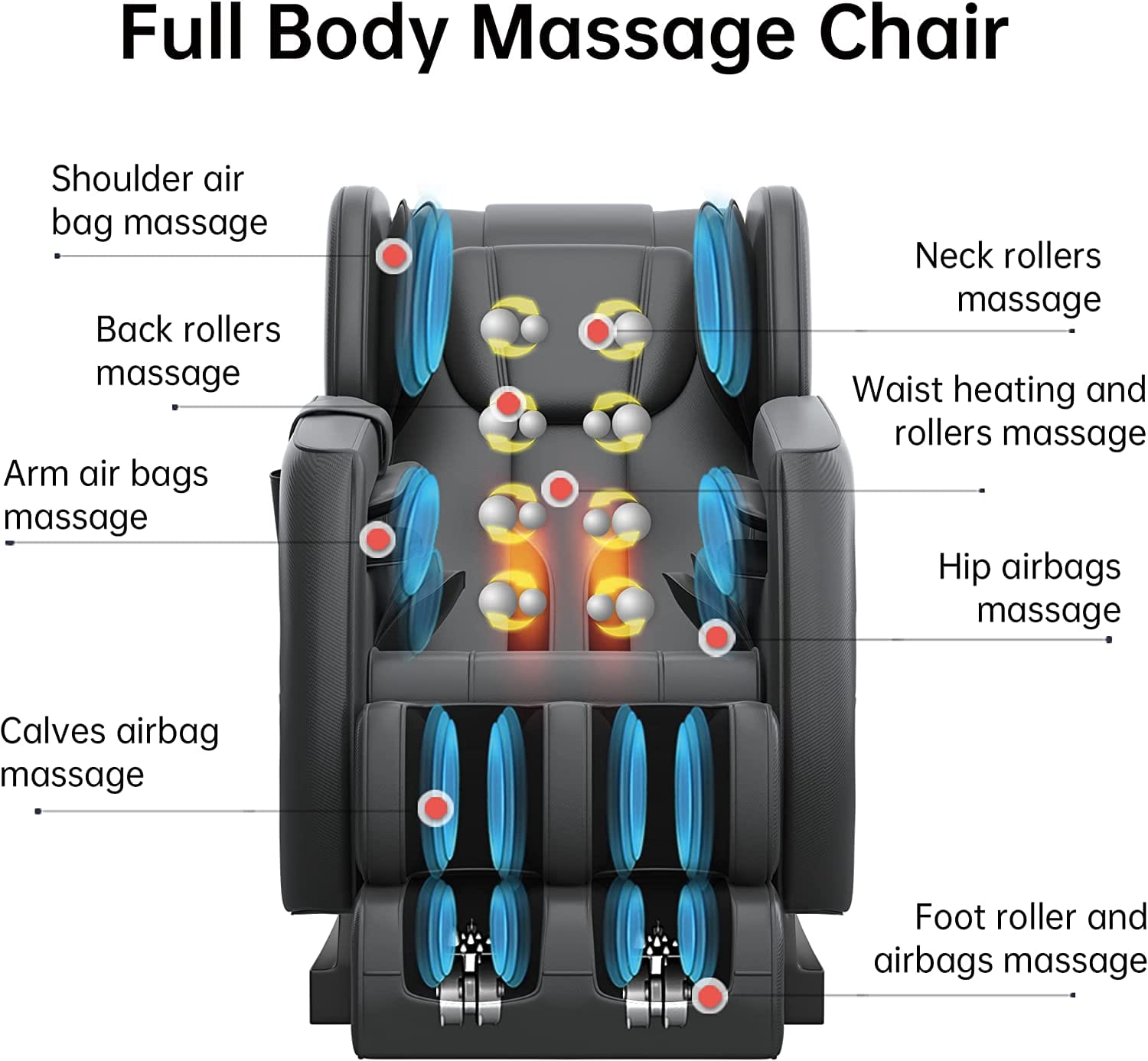 SS01 Massage Chair Black