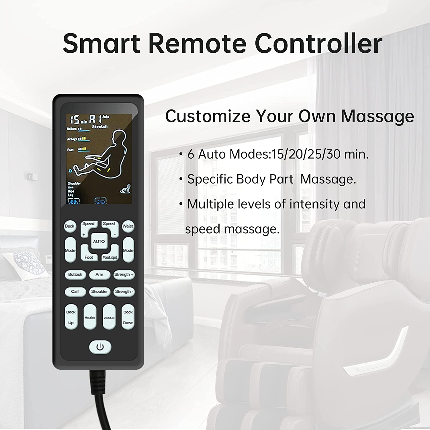 SS01 Massage Chair Brown