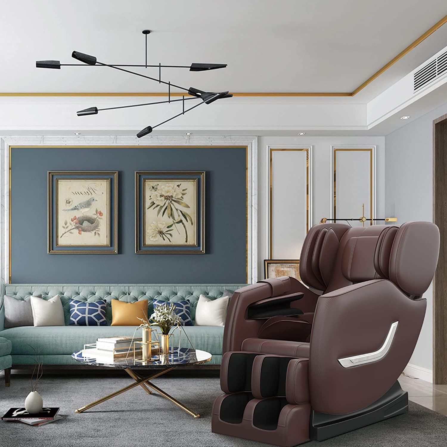 SS01 Massage Chair Brown