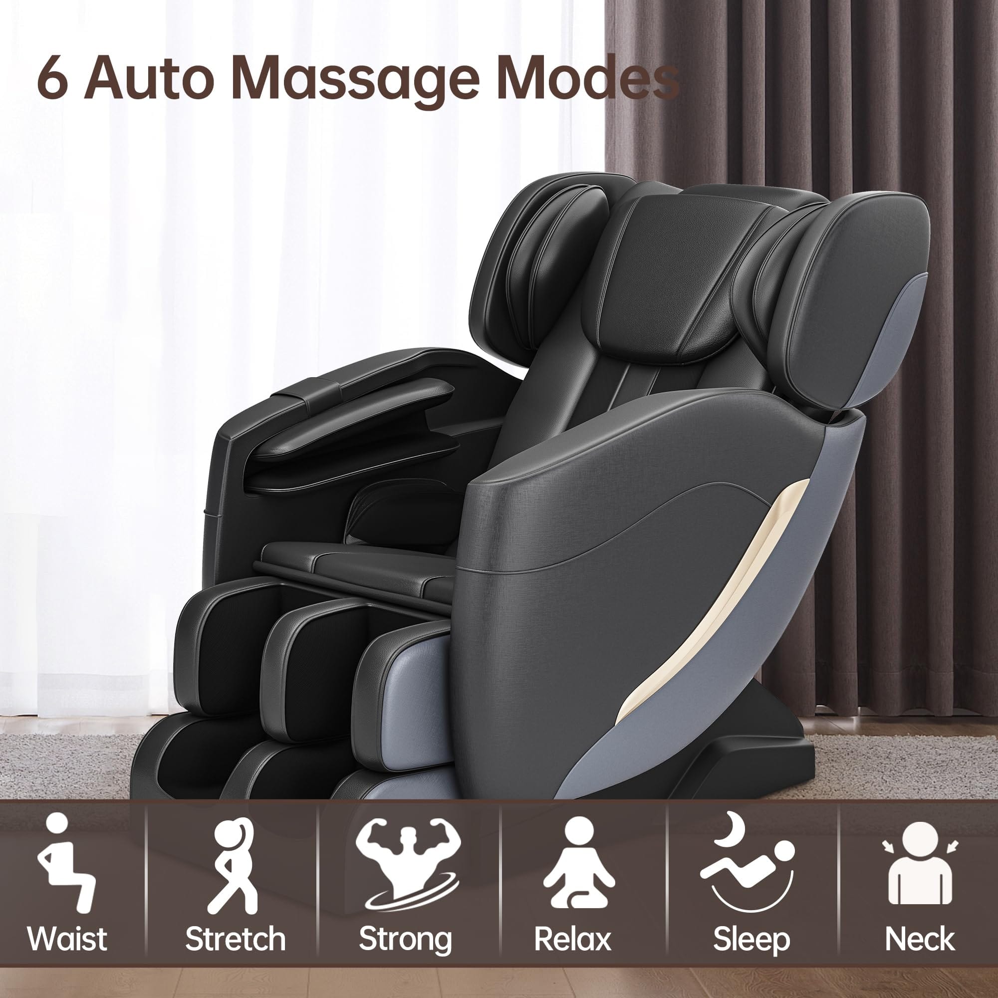 SS05 Massage Chair Black