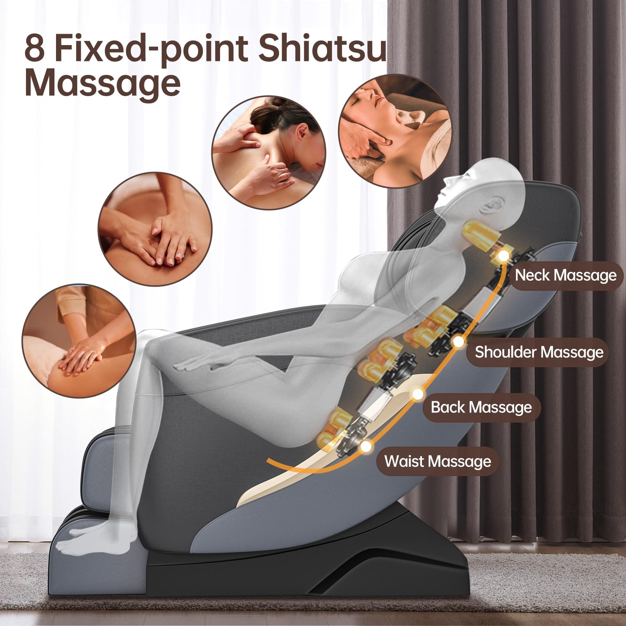 SS05 Massage Chair Black