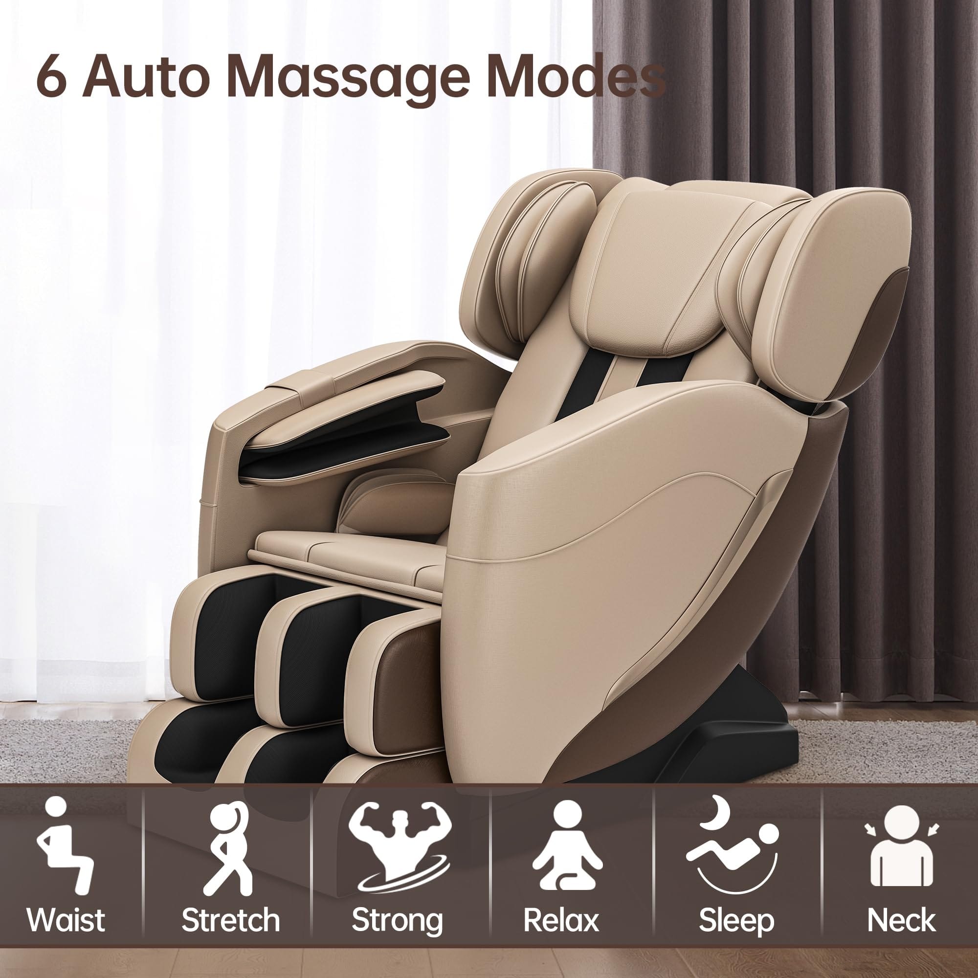SS05 Massage Chair Khaki