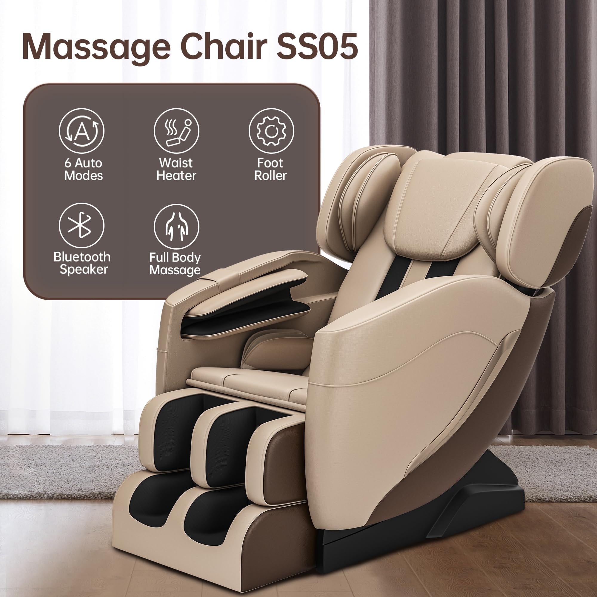 SS05 Massage Chair Khaki