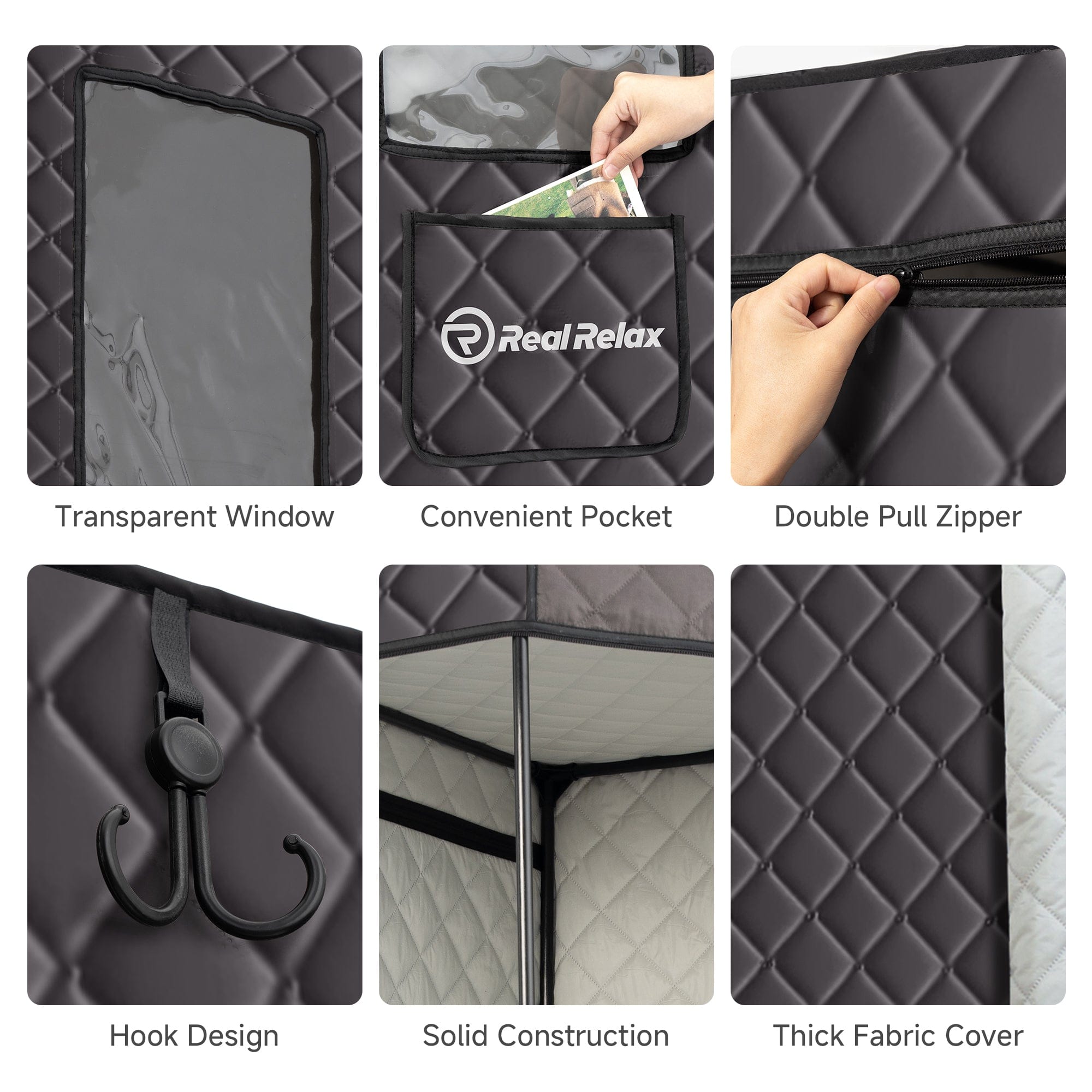 1-2 Person Portable Steam Sauna For Indoor