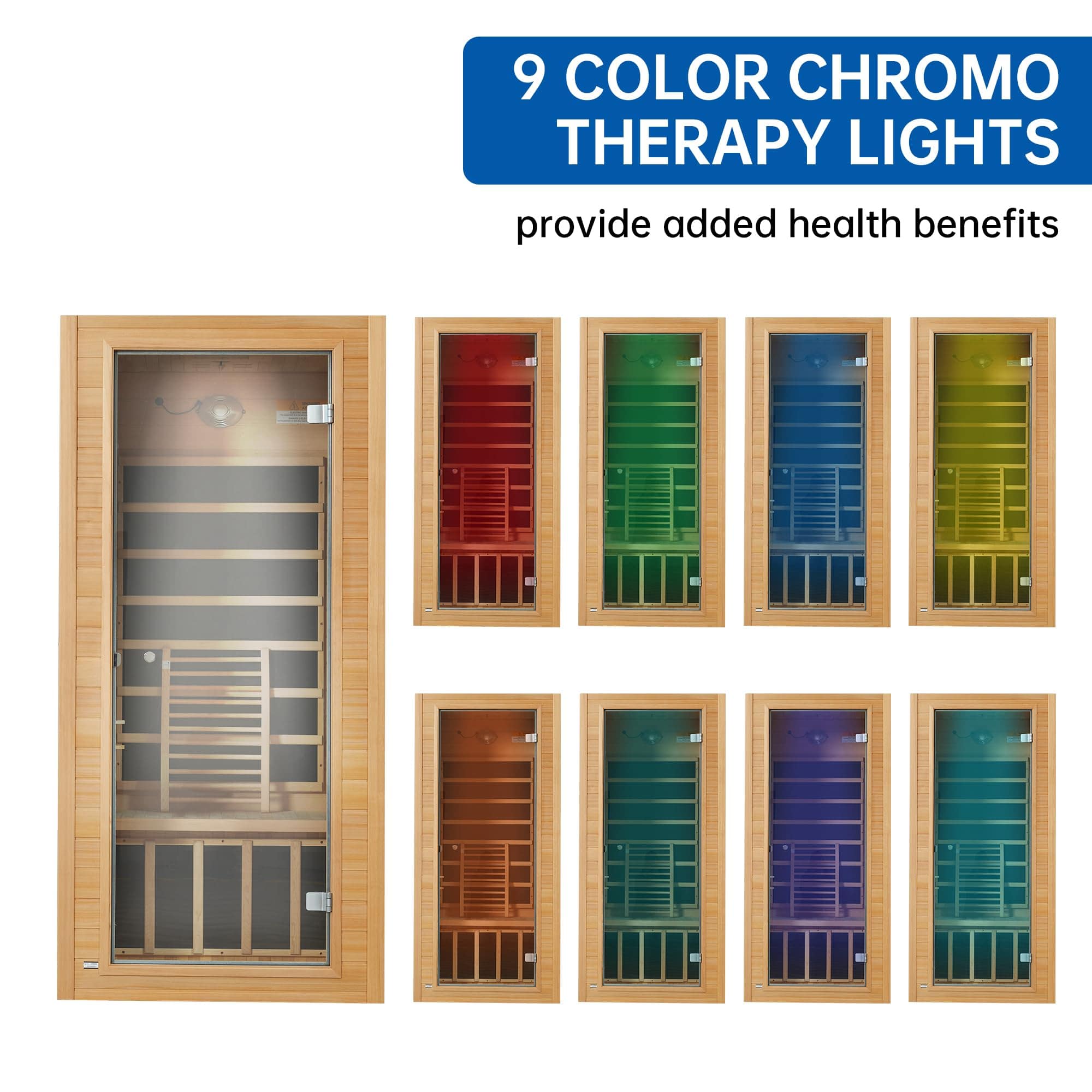 Indoor Infrared Sauna For 1 Person