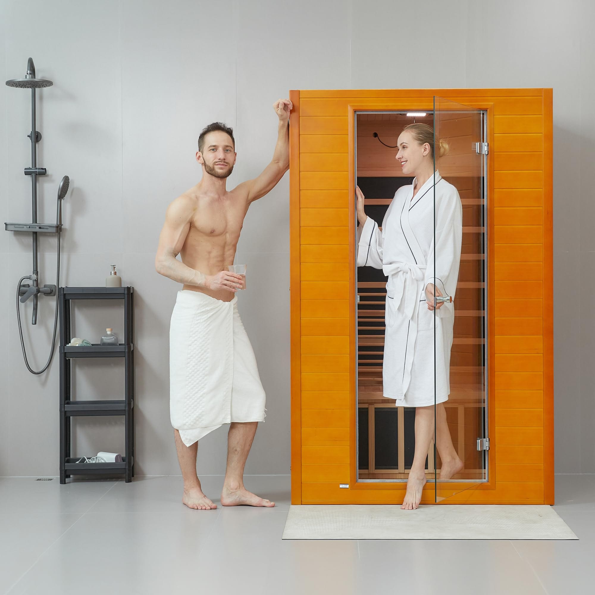 1-2 Person Infrared Sauna For Indoor